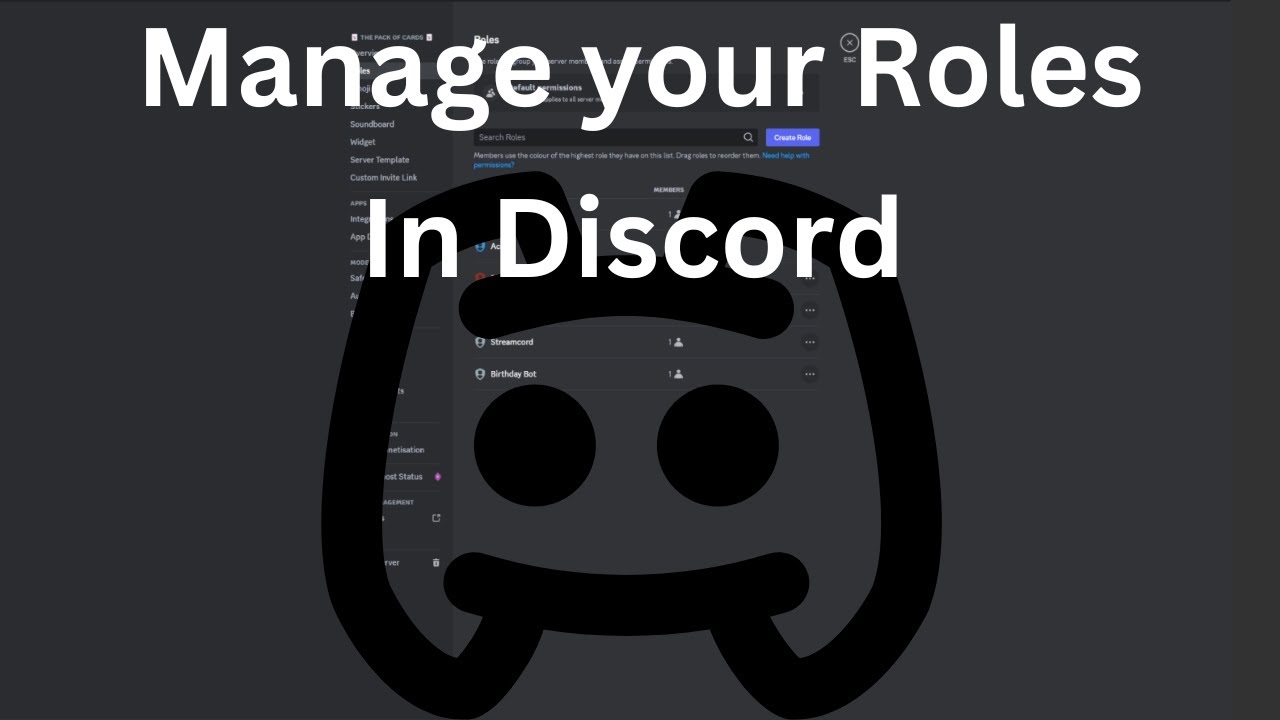 How to manage roles in your Discord Server | Discord Tutorial