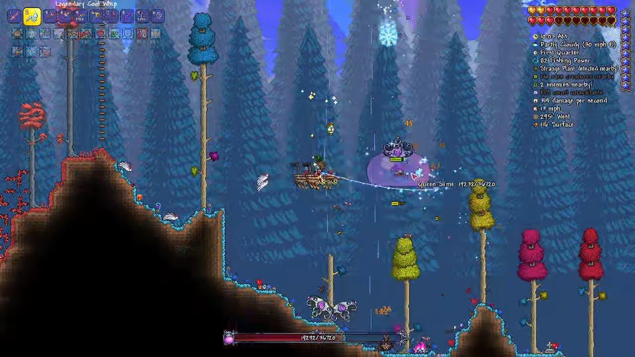 Beating the Queen Slime | Terraria Master Mode Part 8