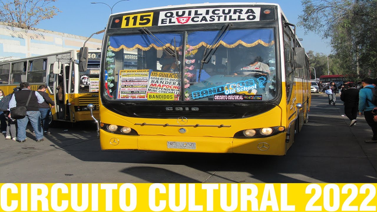 Micros Amarillas en Circuito Cultural (Dia del Patrimonio Cultural 2022)