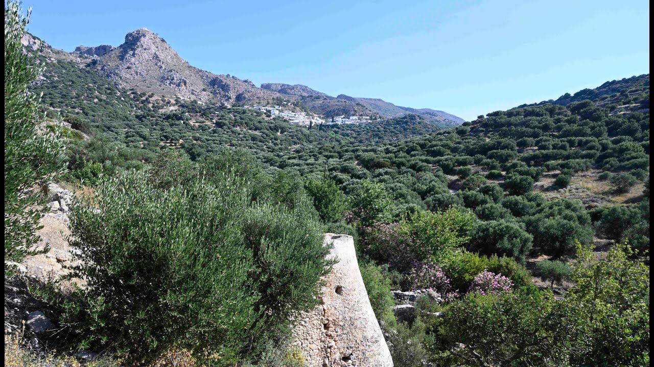 Φαράγγι Πεύκων -  Pefki Gorge,  Crete in 4k