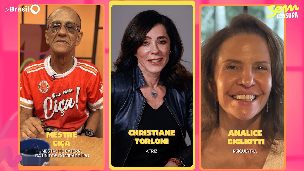 🔴 SEM CENSURA RECEBE CHRISTIANE TORLONI, MESTRE CIÇA E ANALICE GIGLIOTTI