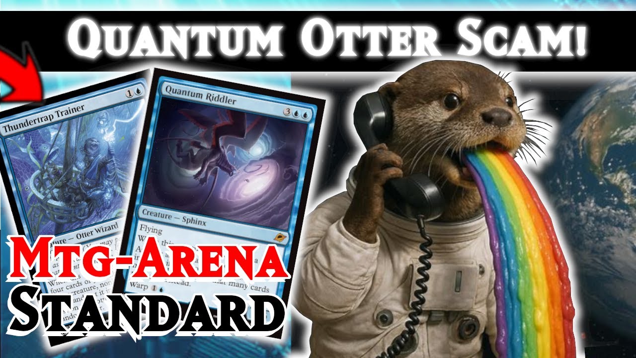 Unfair Otter Loops for Insane Value  | Riddler Scam | Standard | MTG Arena