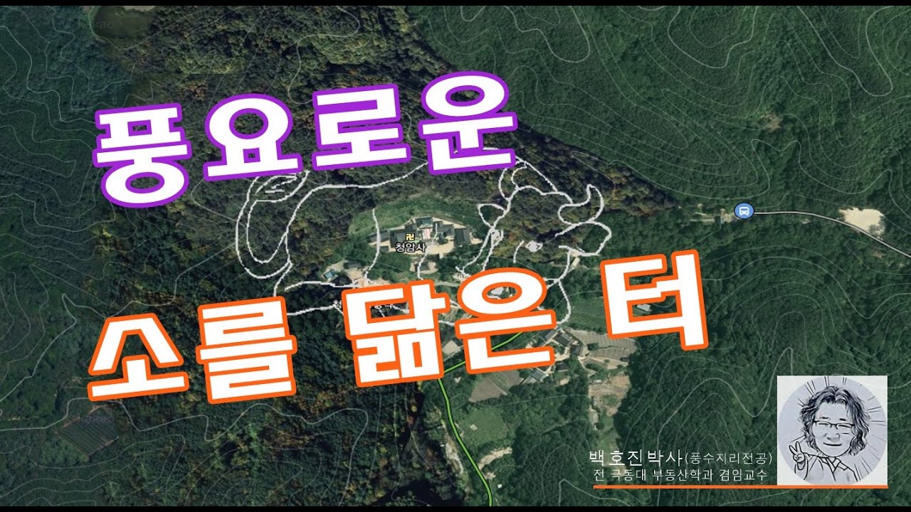 넉넉하고 풍요로운 소를 닮은 풍수형국