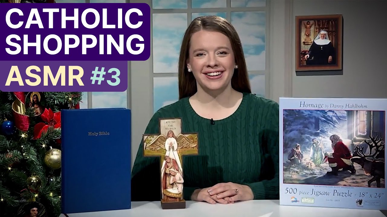 Catholic Unintentional ASMR Part 3 👼 Relaxing Religious Shopping TV (Christmas Compilation)