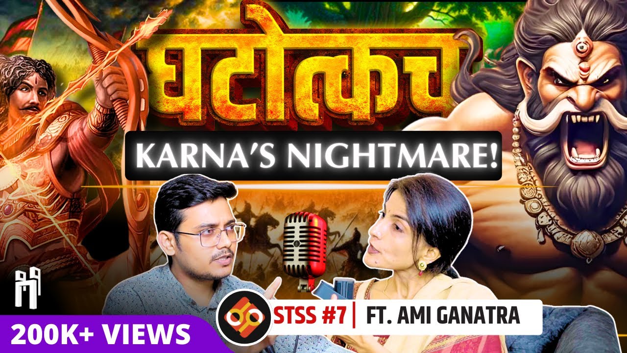 100 कौरव vs 1 घटोत्कच 🔥 | Mahabharata's Lesser-Known Facts | Ft. Ami Ganatra