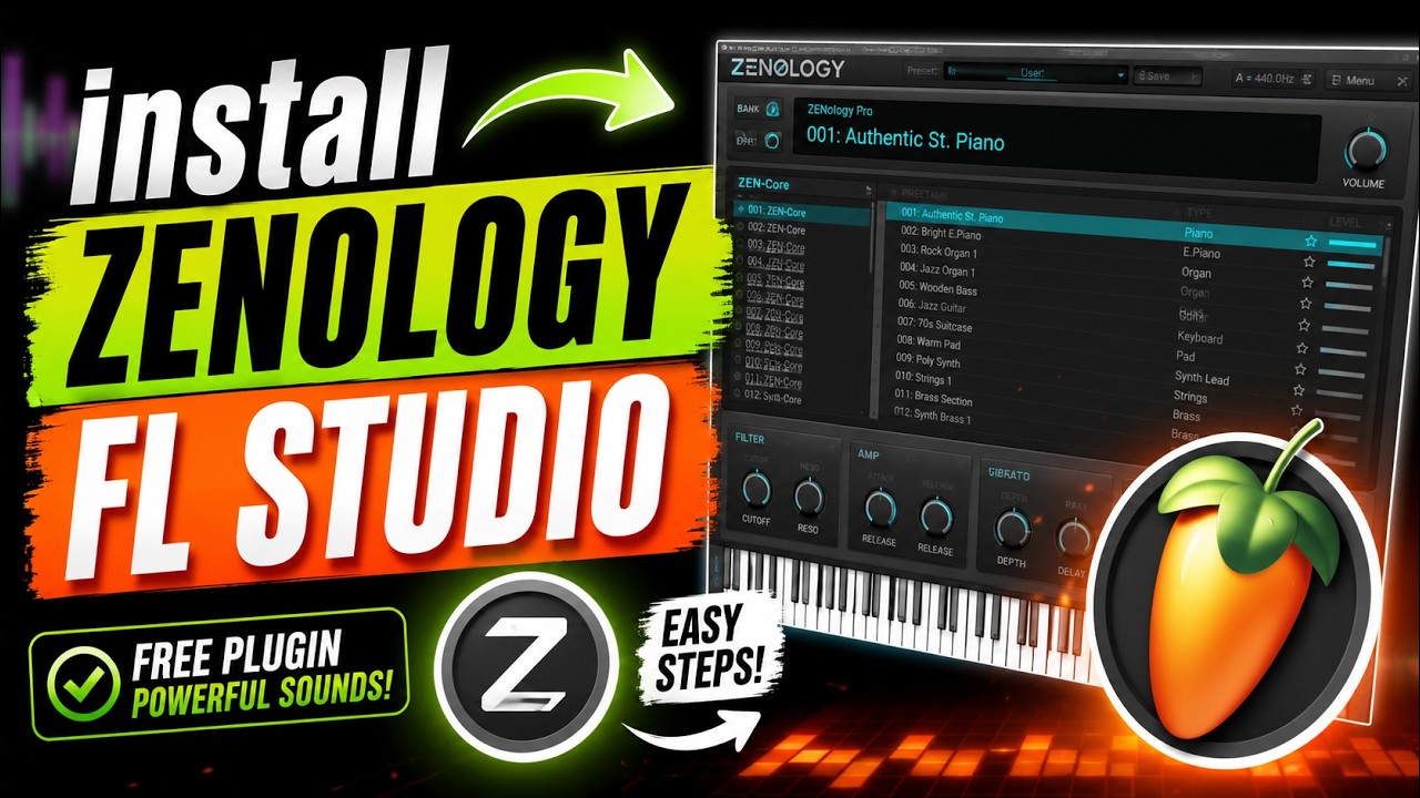 How to Install ZENOLOGY FL Studio | Complete Plugin Setup Guide | Roland ZENOLOGY