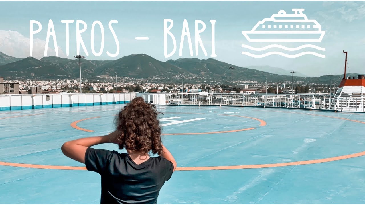 Mit dem Wohnmobil auf der Fähre von Griechenland Patras nach Italien Bari - Weltreise Van Vlog #42