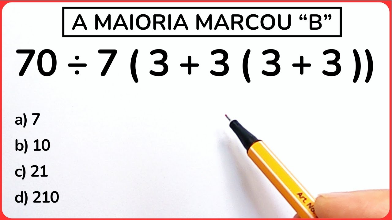 🚀3 QUESTÕES DE MATEMÁTICA BÁSICA‼️