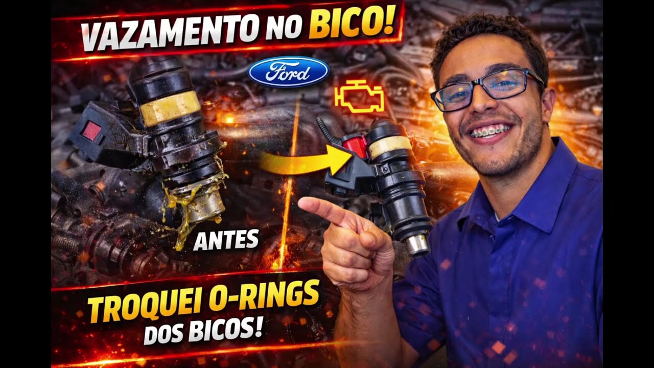 CHEIRO DE GASOLINA NO CARRO? Pode ser apenas isso!   (Troca dos O-rings)