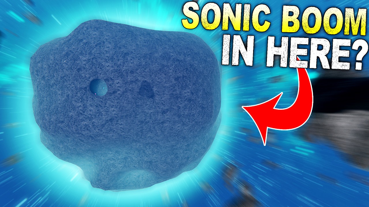 The Greatest Sonic Boom I've Ever Done