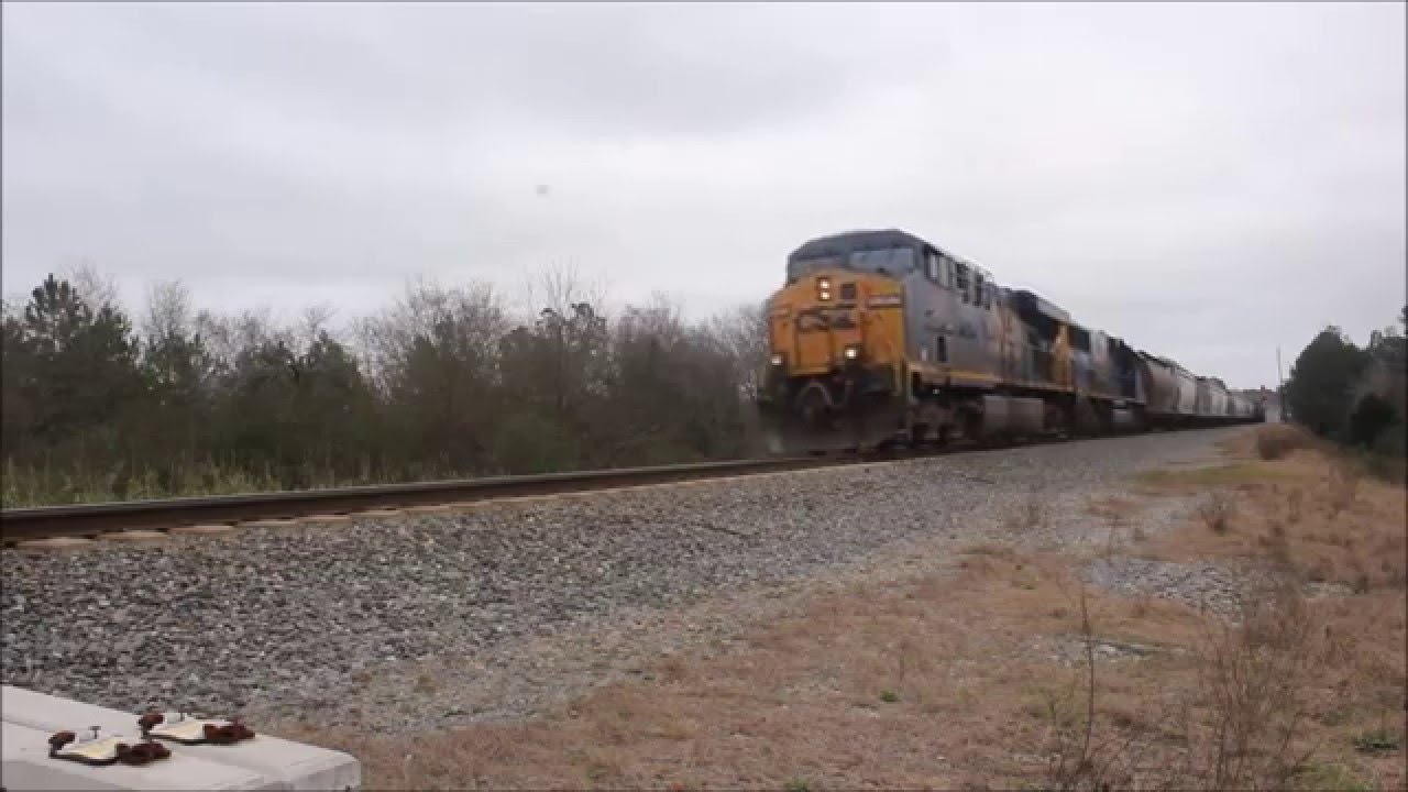 Railfanning Cordele, GA Saturday, January 9, 2016: Tier IV units, NARCOA Excursion, and more.