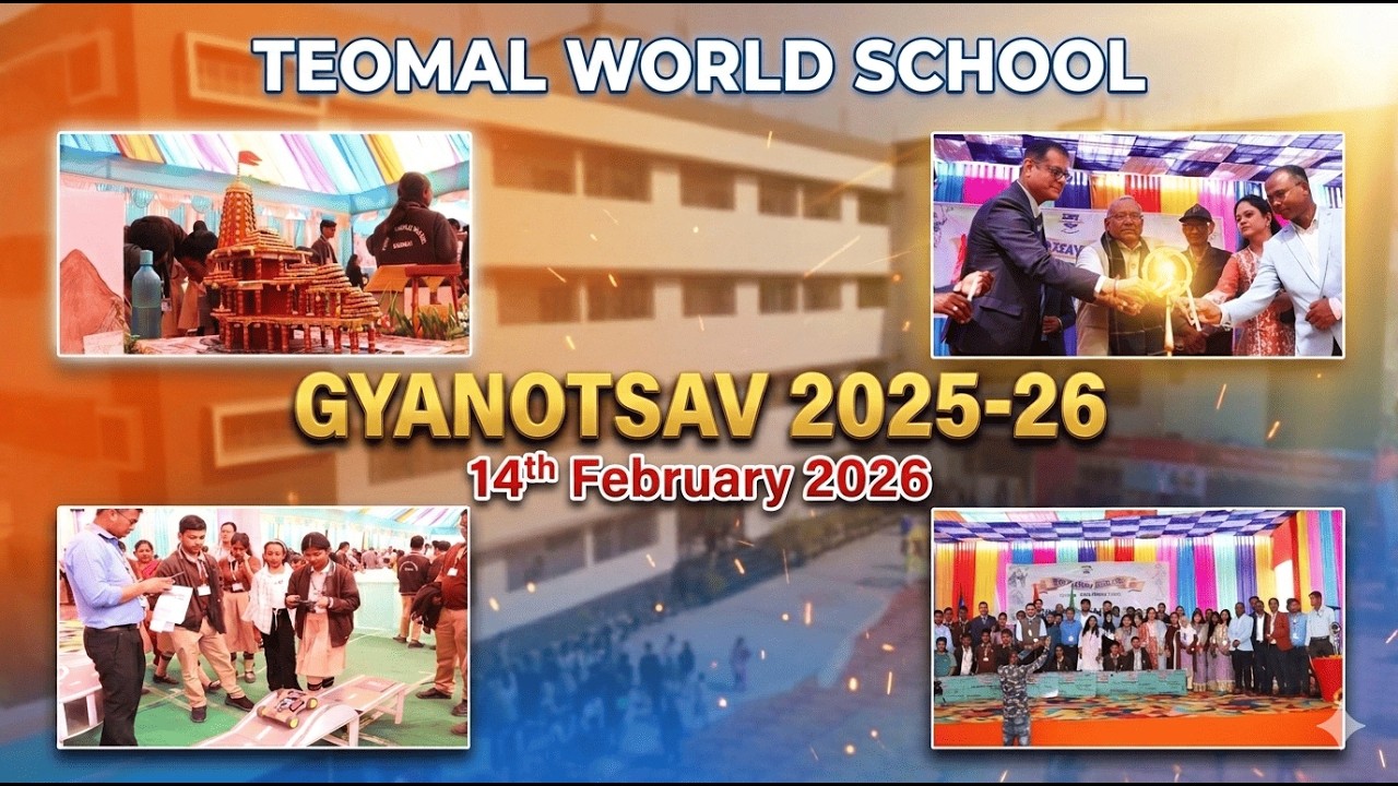 TEOMAL WORLD SCHOOL  GYANOTSAV 2025 26 #gautamvideolab