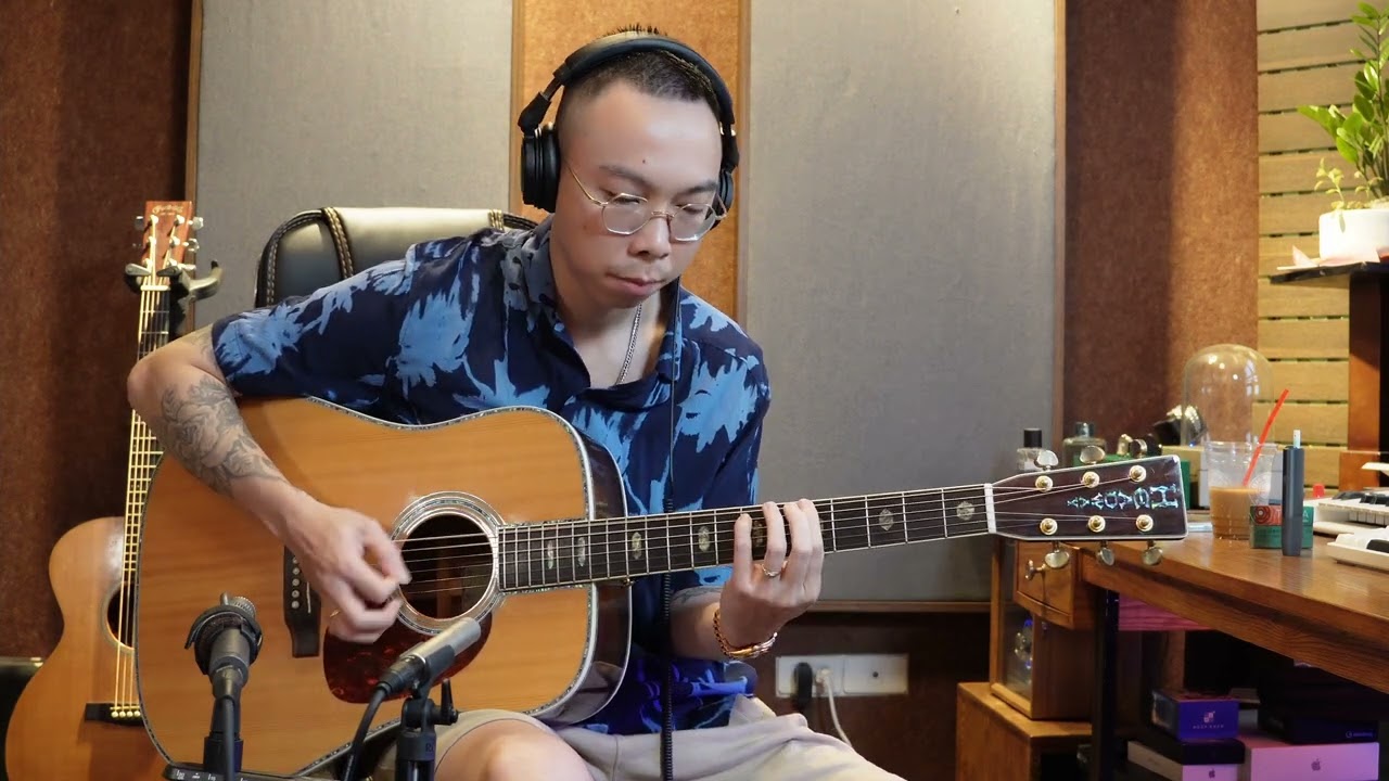 Cắt đôi nỗi sầu | Tăng Duy Tân ( Guitar đệm acoustic + Drum Tungtic )