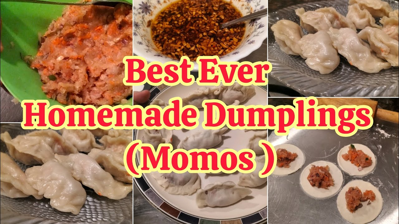 Homemade Dumplings With Chilli Oil | Best Homemade Recipe | Quick Recipe | Recipe | Momos Recipe
