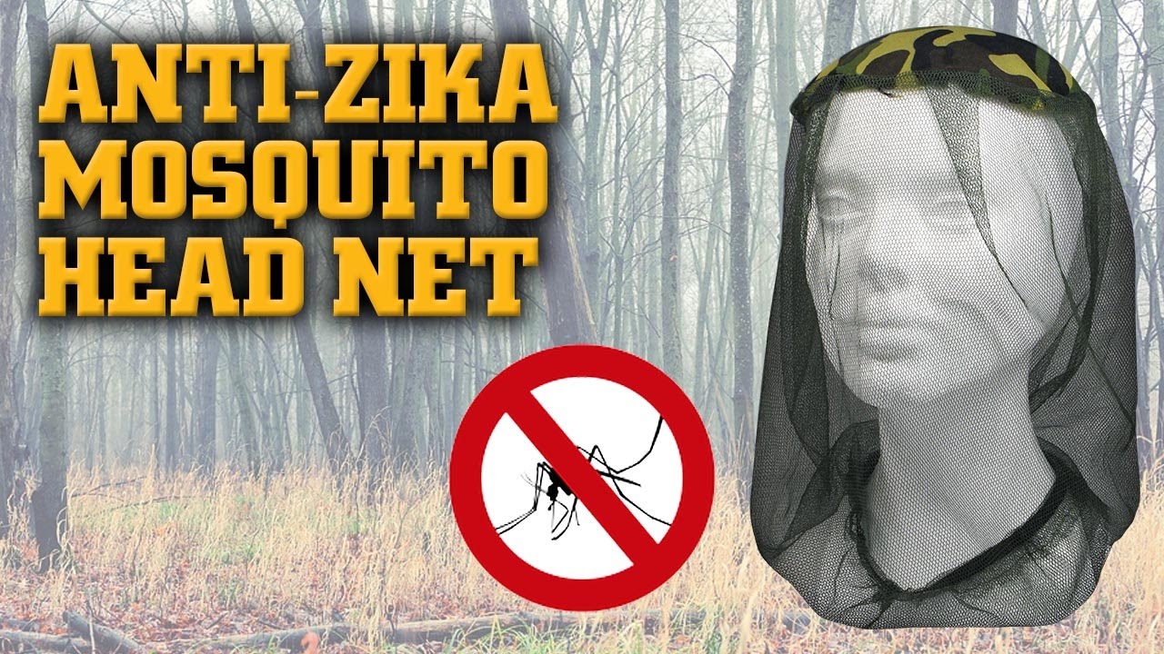 Anti-Zika Mosquito Head Net Facemask