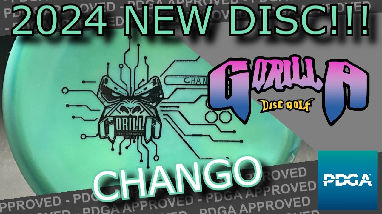 DISC GOLF NEWS | NEW Gorilla Performance Discs APPROACH | Chango