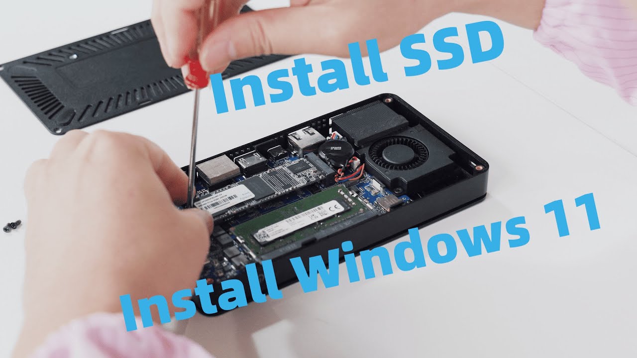 How to install Windows 11 on an SSD for MeLE  Mini PC ?