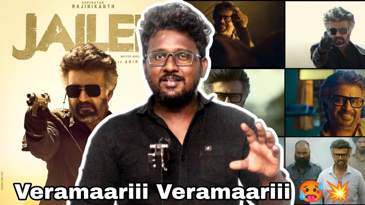 JAILER Trailer Review 🥵❤️‍🔥💥 Nelson is Back with Bang 🔥💥 #jailer #superstar #rajinikanth #shorts