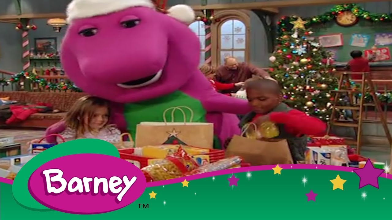 Barney ❄️🎄 Holiday Food Drive 🎁🎅