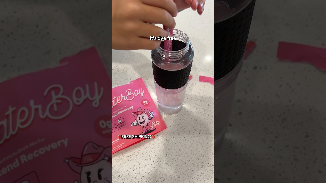 WATERBOY #hydrate #hydration #hydrationgoals #waterboy #electrolytes #hydrationiskey #sports