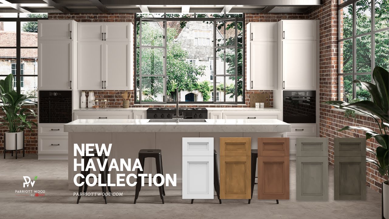 Havana Collection - New RTA Kitchen Cabinets by Parriott Wood