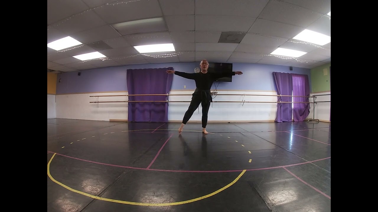 Always have a good time dance training  with motivating music.