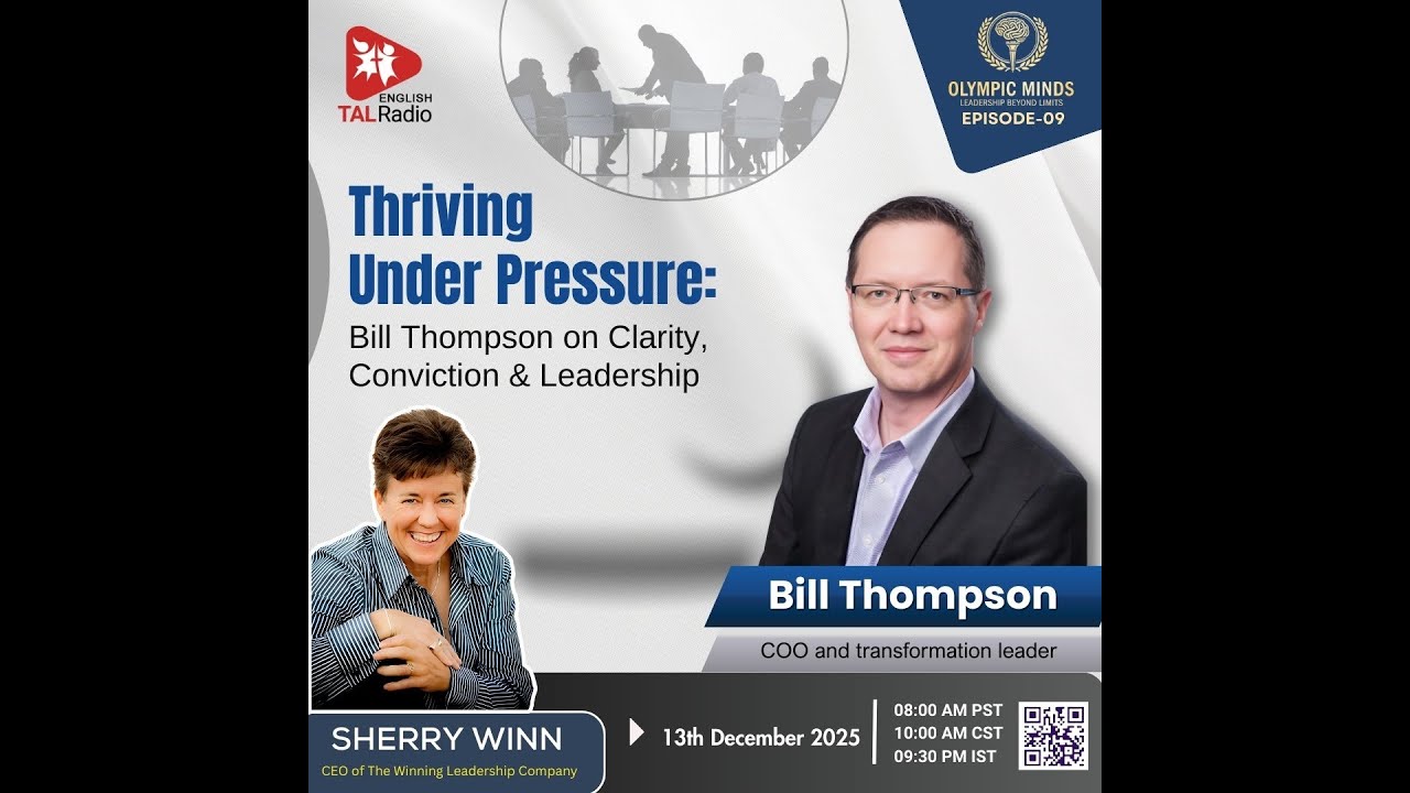 Olympic Minds Podcast [EP09]: How Great Leaders Thrive Under Pressure