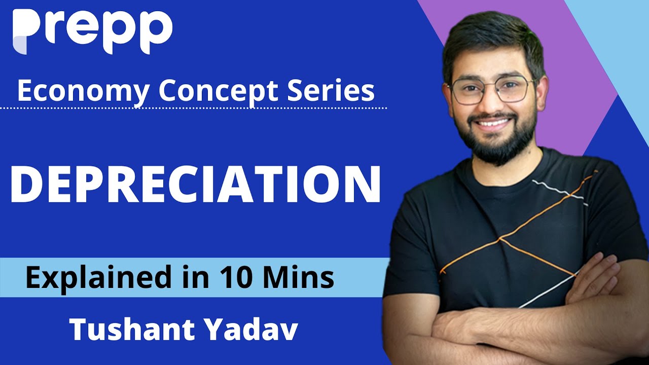 What is DEPRECIATION | Economics explainer series | Concepts in 10 minutes