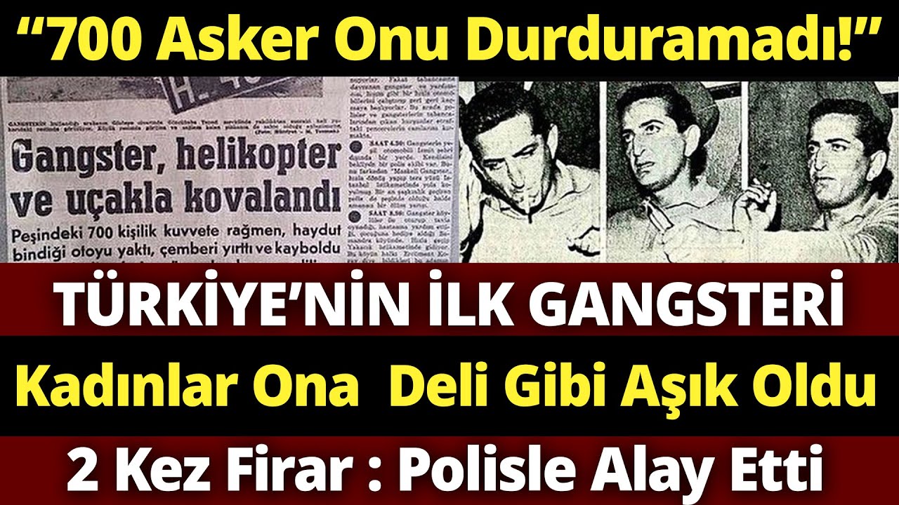 T&uuml;rkiye&rsquo;nin İlk Gangsteri Necdet Elmas&rsquo;ın Ger&ccedil;ek Hikayesi: Emniyetle Dalga Ge&ccedil;en Adam...