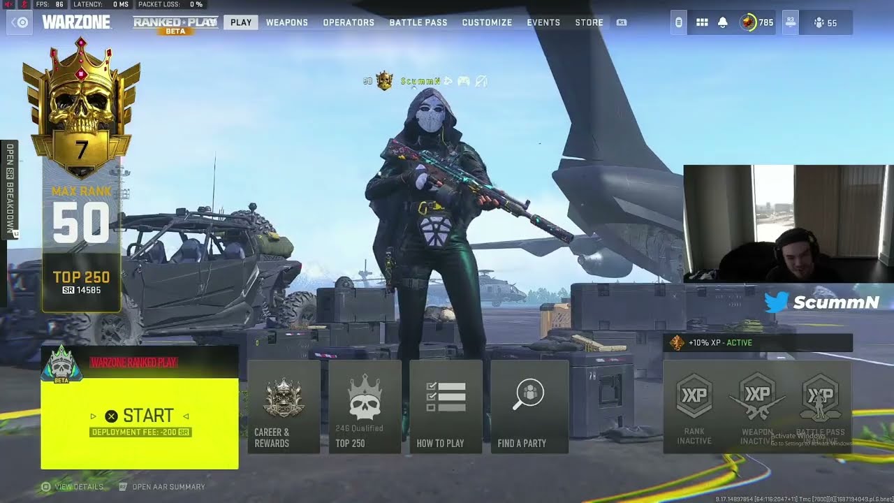 SCUMMN ARGUES BADLY WITH INTECHS AFTER HE GETS KNOCKED BY A CHEATER IN WARZONE 2 RANKED&hellip; 😳
