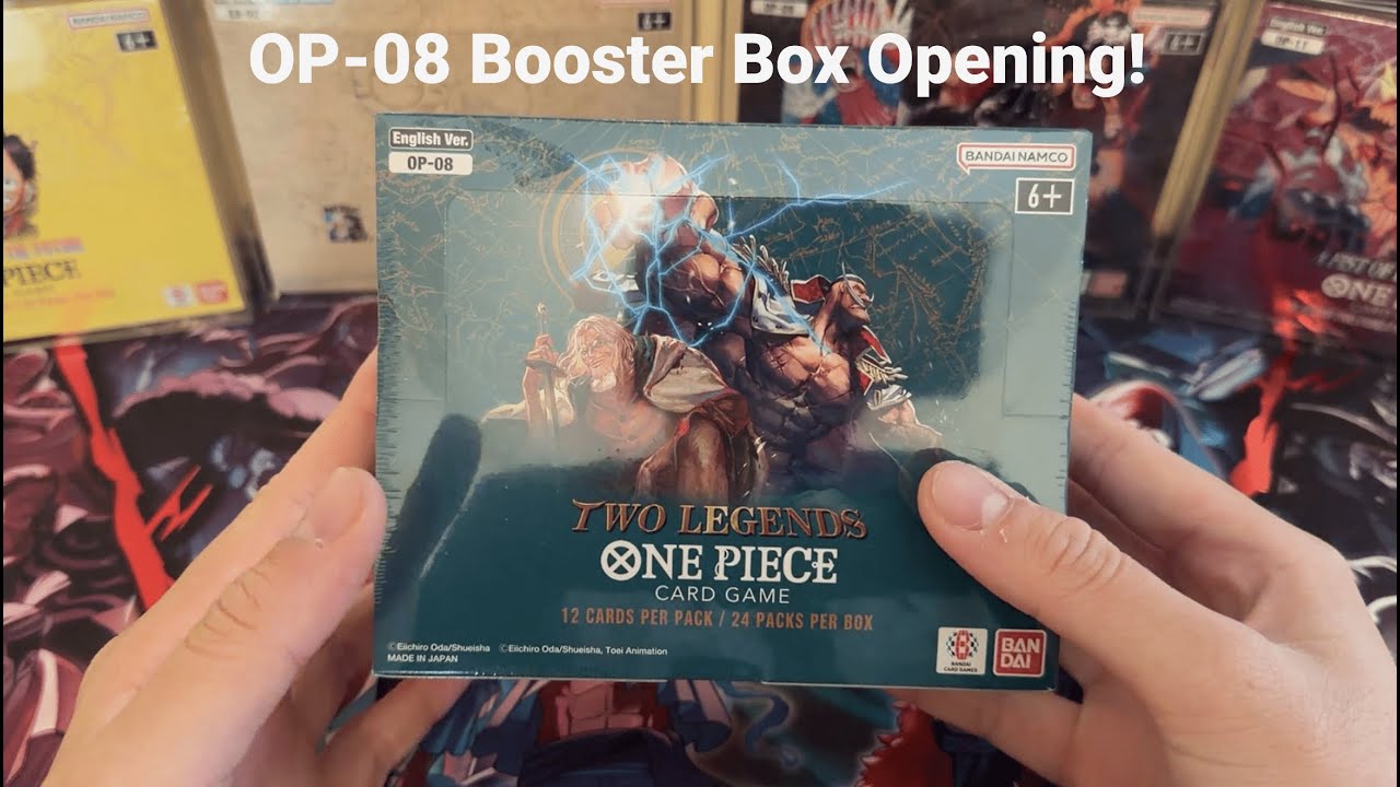 CRAZY PULLS!!! OP-08 Booster Box Opening!