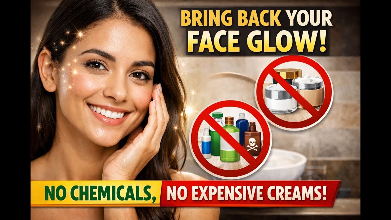Natural Face Glow Tips | Simple Skincare Without Chemicals
