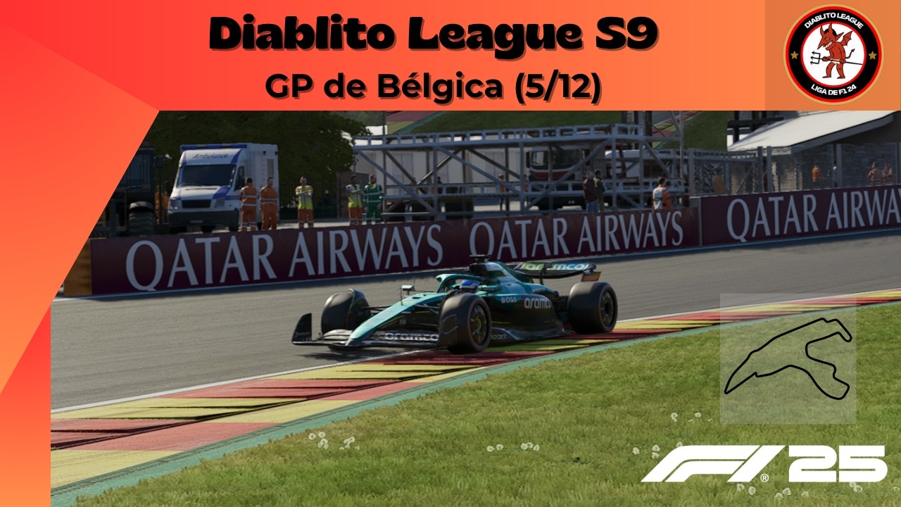 F1 25 | Diablito League S9 [5/12] | GP de Bélgica