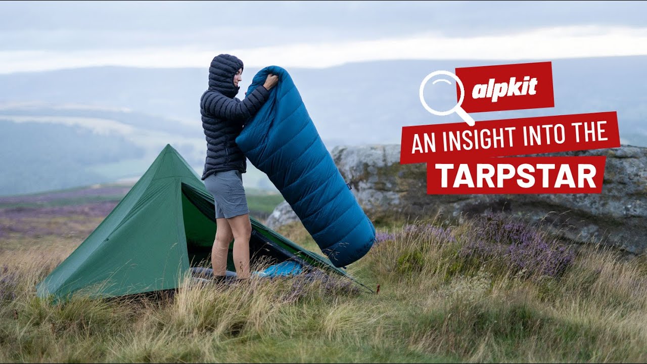 Обзор туристической палатки Alpkit Tarpstar.
