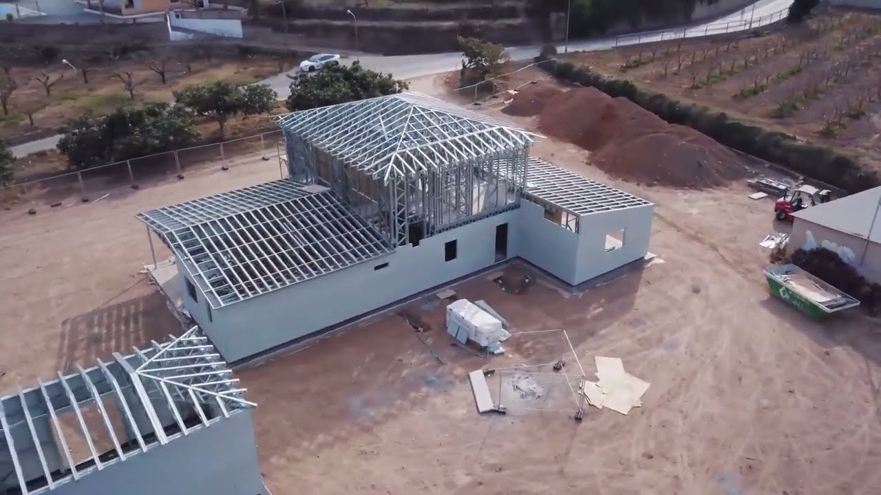 Construction of a passive house in Spain. Quickly. Simply. Not expensive