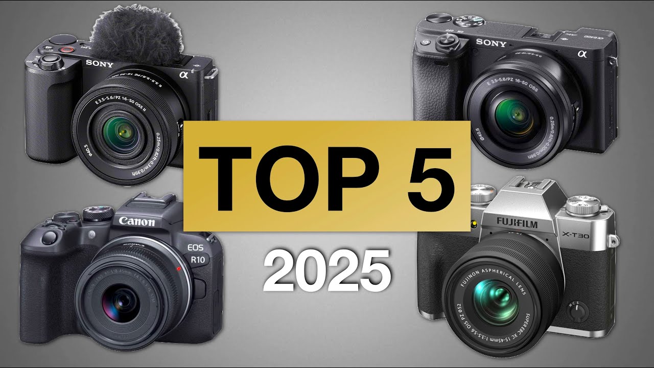 LES MEILLEURES CAMÉRAS POUR PHOTO ET VIDÉO DE 2025 (MOINS DE 1000€)