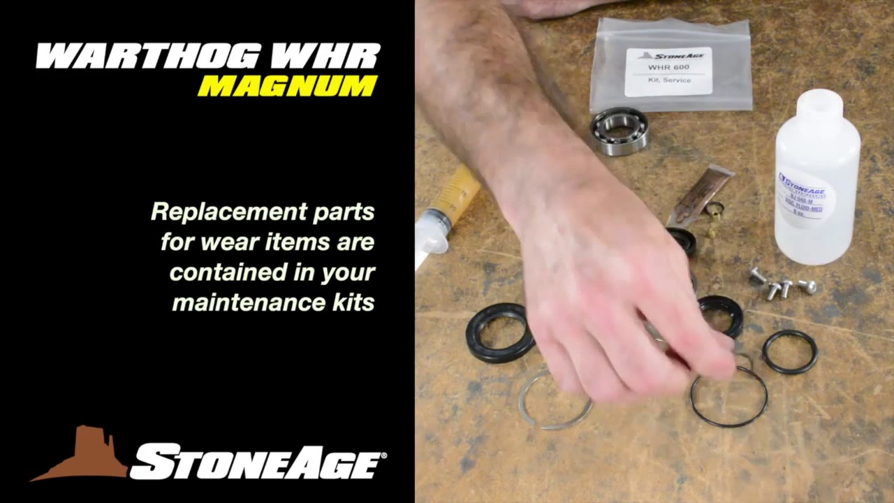 Warthog&reg; WHR Magnum Tool Maintenance