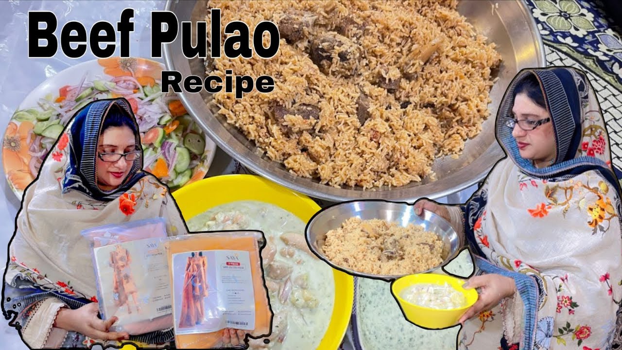 Delicious Beef Pulao Recipe 🤤 | my new dresses shopping 🛍️ | Vlog By @My-Lifestyle-786 