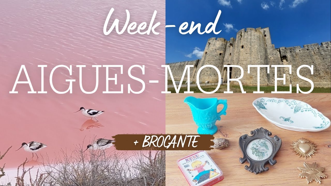 Un Week-end d'été en Camargue à Aigues-Mortes + Brocante ! Flea Market in South of France ☀️
