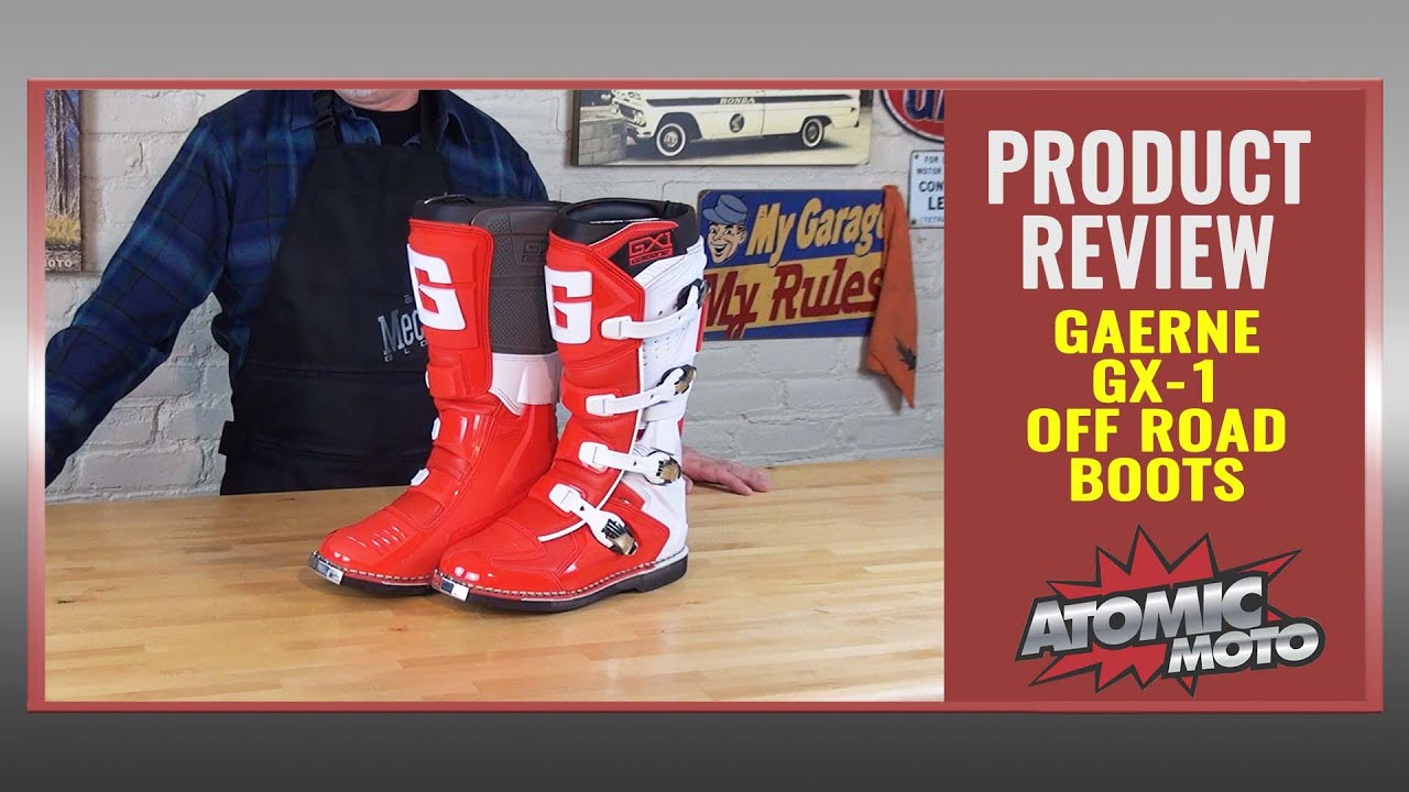 Gaerne GX-1 Boots Review by Atomic-Moto