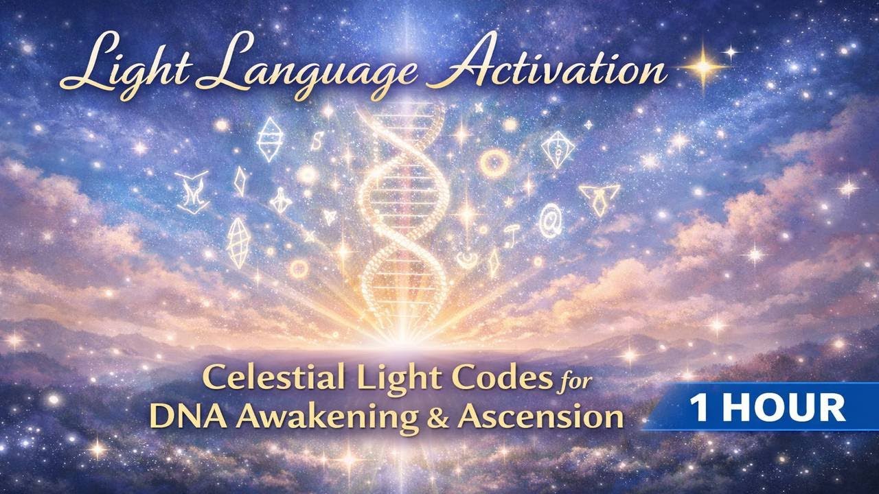Light Language Activation ✨ Celestial Light Codes for DNA Awakening & Ascension