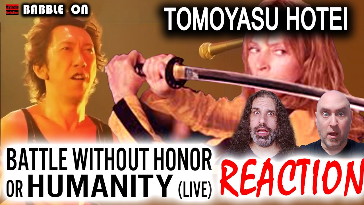 Indie Filmmakers React to TOMOYASU HOTEI - BATTLE WITHOUT HONOR OR HUMANITY (Live) #killbill 🔥🔥🔥🔥🔥