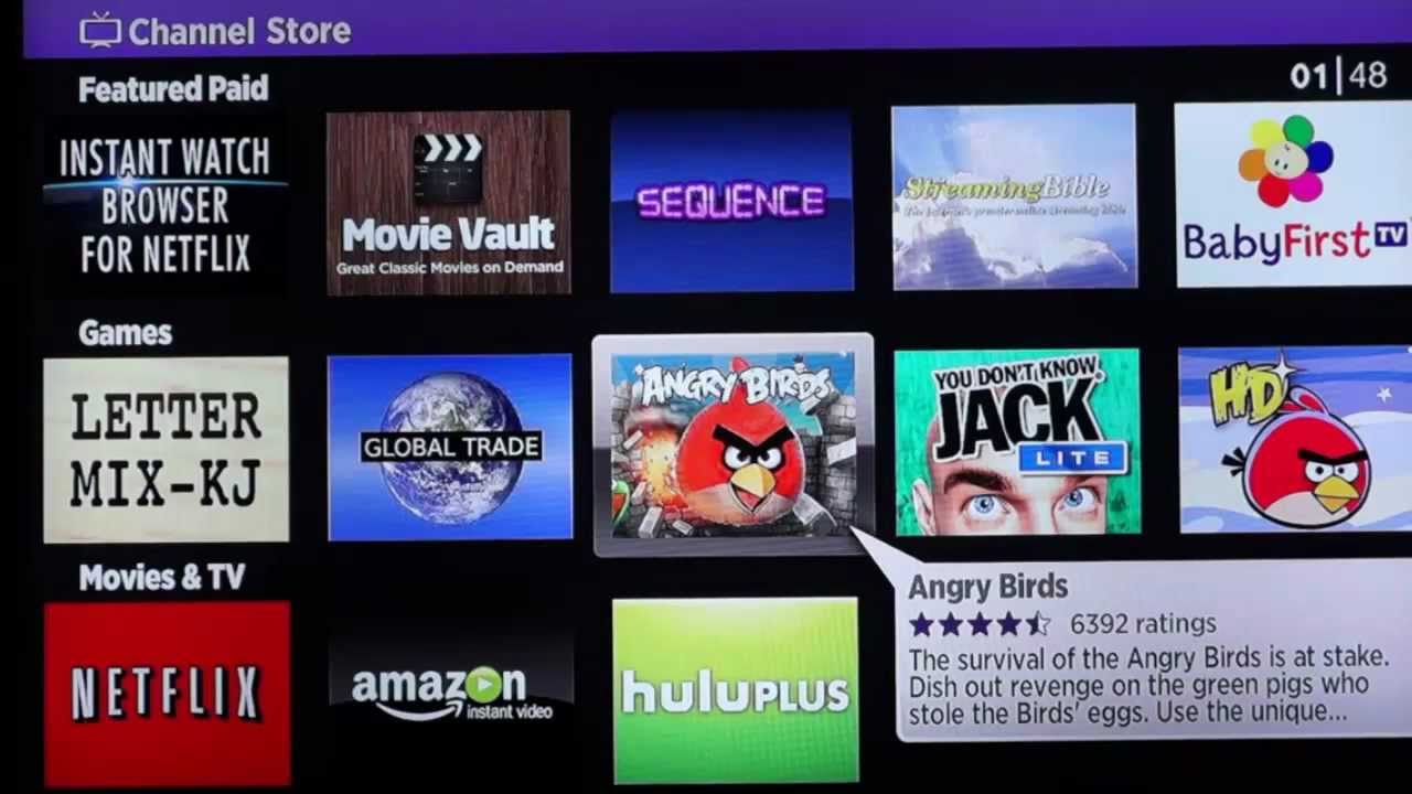 Roku Games Review  Dec 2012