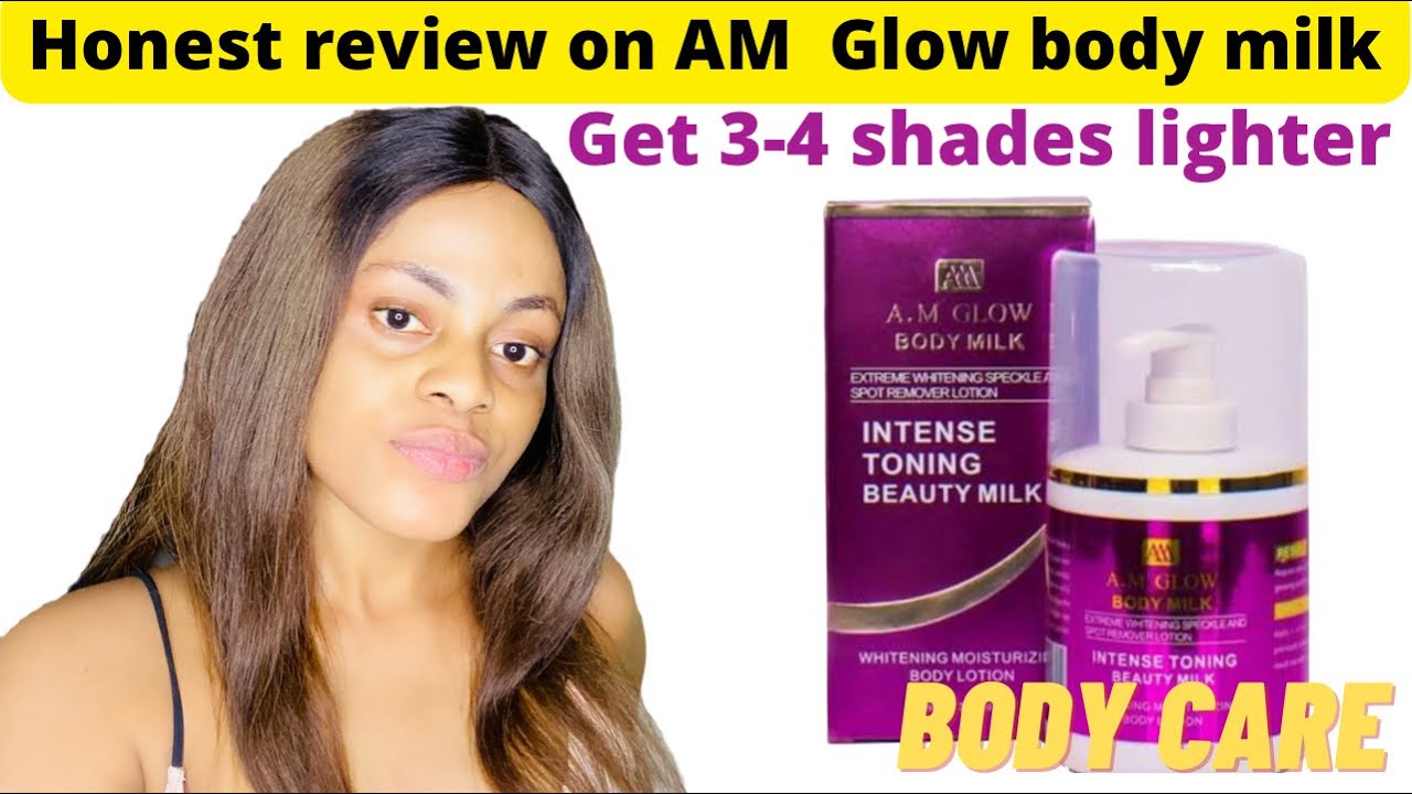 Review on A.M Glow body milk || get 3-4 shades lighter #skincare #roadto2k