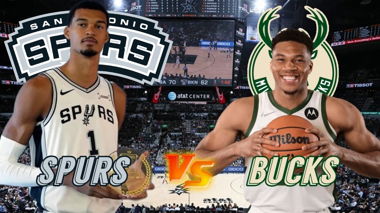 San Antonio Spurs vs Milwaukee Bucks Live Play by Play & Scoreboard