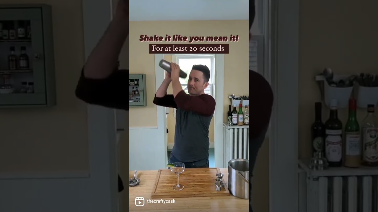 How To Perfect Your Cocktail Shaking