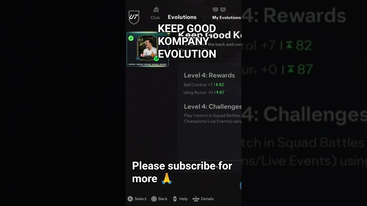 Must Complete EVO 'KEEP GOOD KOMPANY" ON FC 26!! 🤩😍 