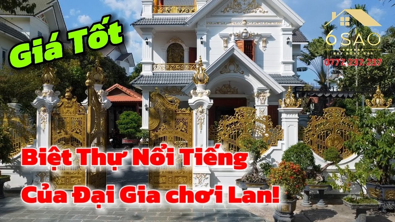 Biệt Thự Nổi Tiếng Của Đại Gia chơi LAN ĐỘT BIẾN - Nay có Giá Tốt chỉ nhình 10 tỷ - BDS 6 Sao