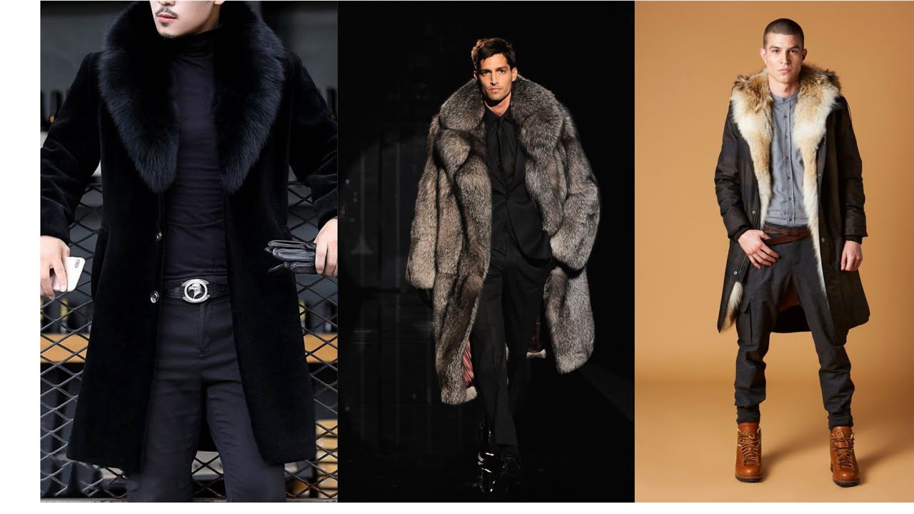 Fur coat for men 2022#mensfashion