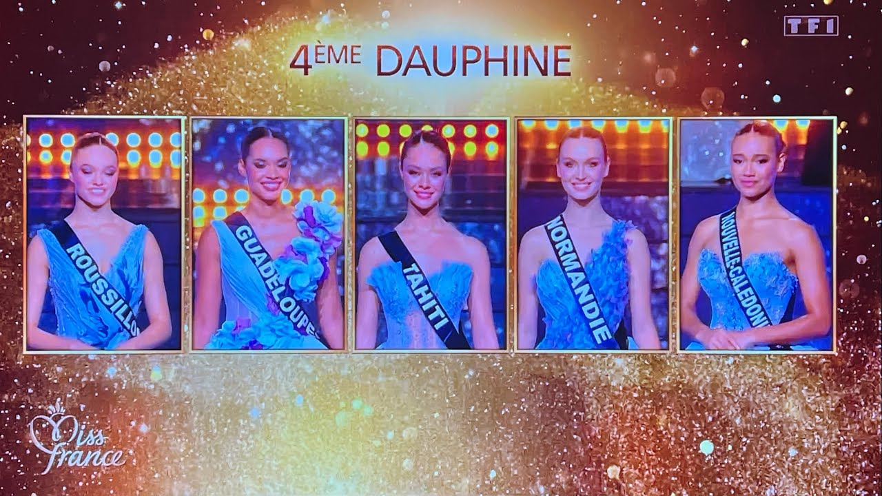 Miss France 2026: The ranking of the 5 finalists